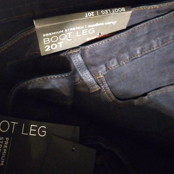 Avenue Denim Boot Leg Jeans Size 20T - Picture 4 of 5